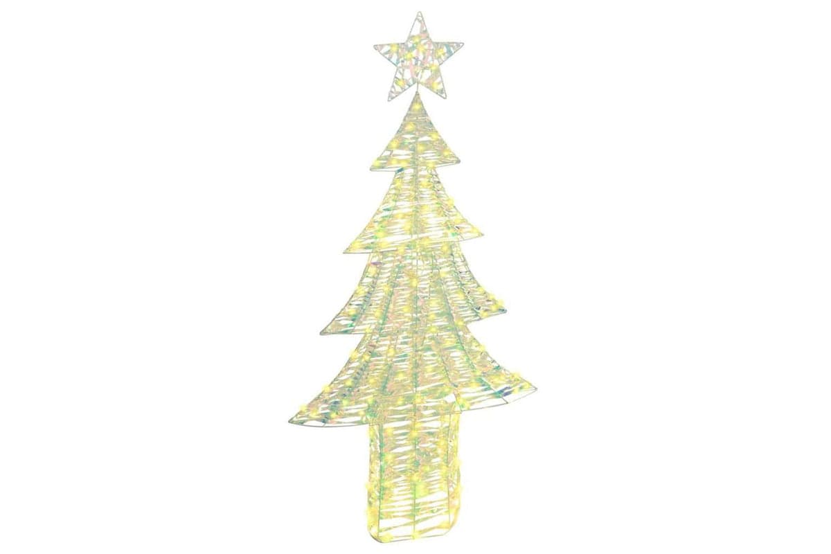 Vidaxl Christmas Tree With 240 Leds Warm White 180 Cm Pet