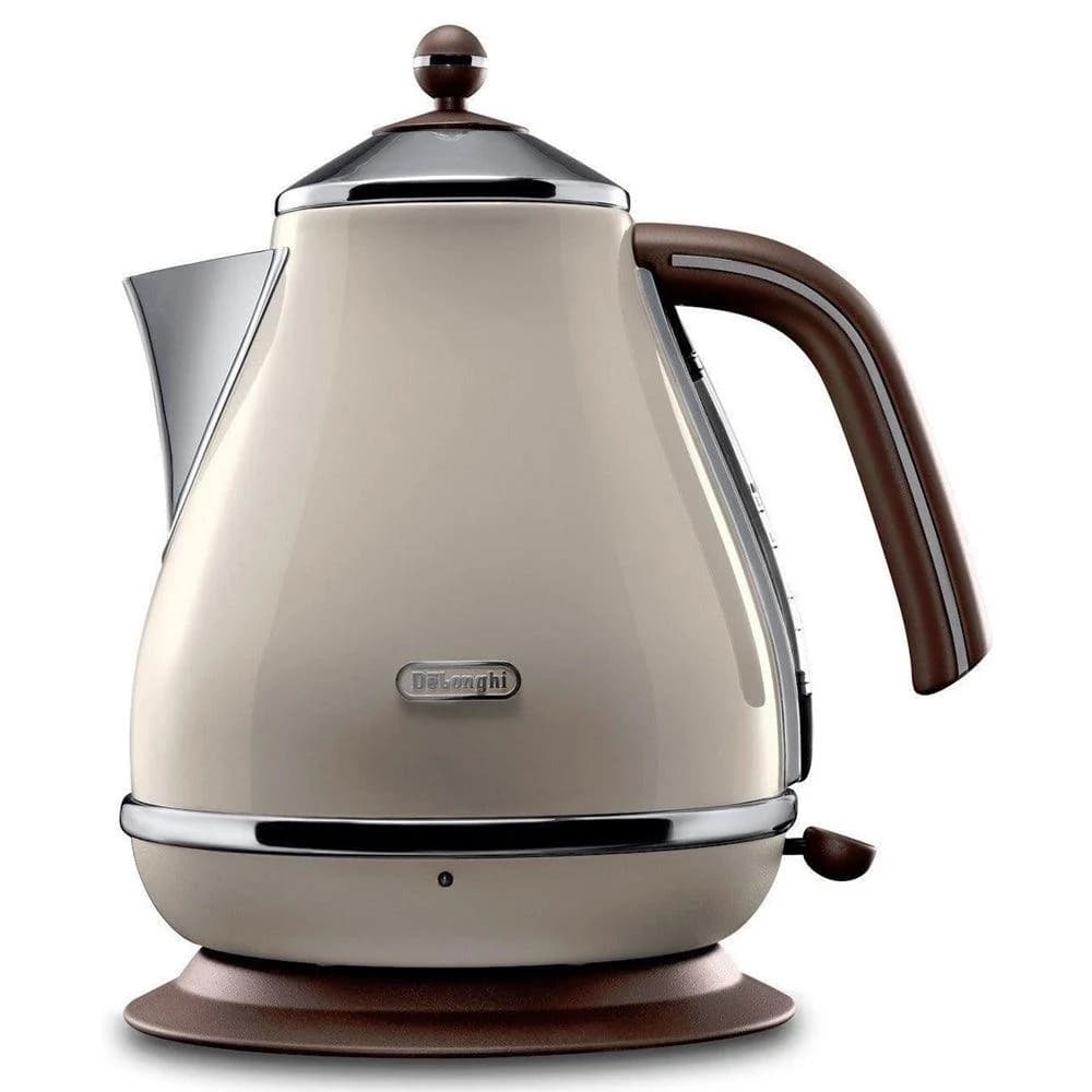 DeLonghi Icona Vintage 1.7L Kettle - Beige | KBOV3001.BG