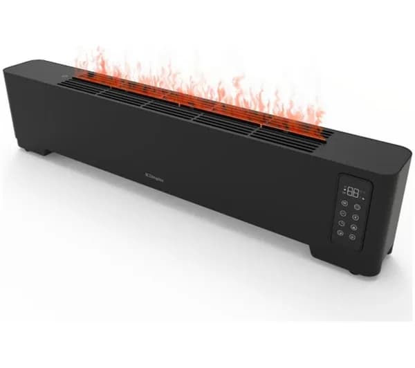 DIMPLEX Optimyst HumidiHeat Baseboard Portable Heater & Humidifier - Black