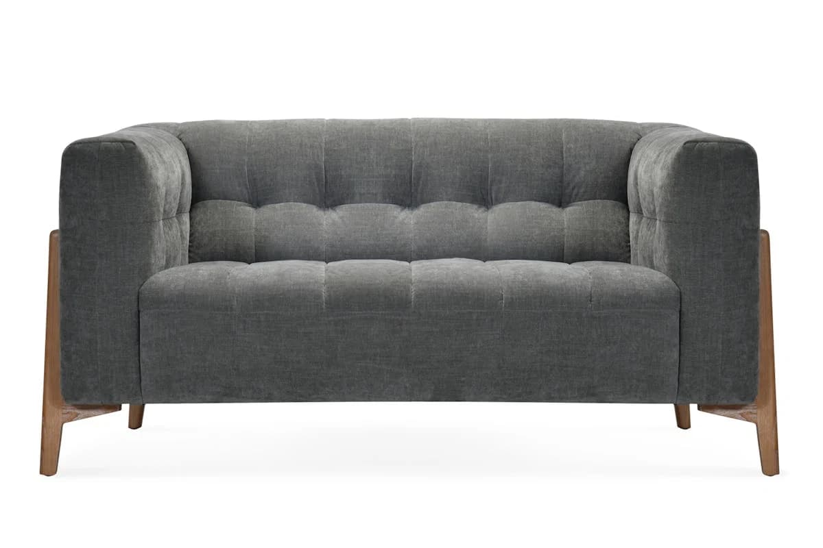 Rosie 2 Seater Sofa | Fabric | Basalt