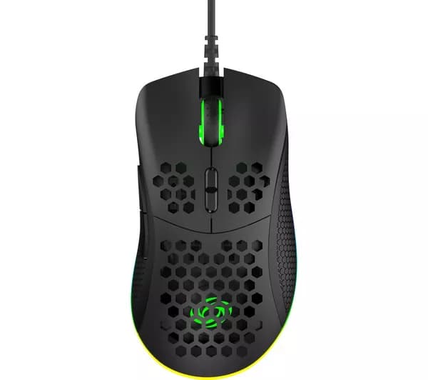 SMANOS M-650 V2 Ultralight RGB Optical Gaming Mouse - Black