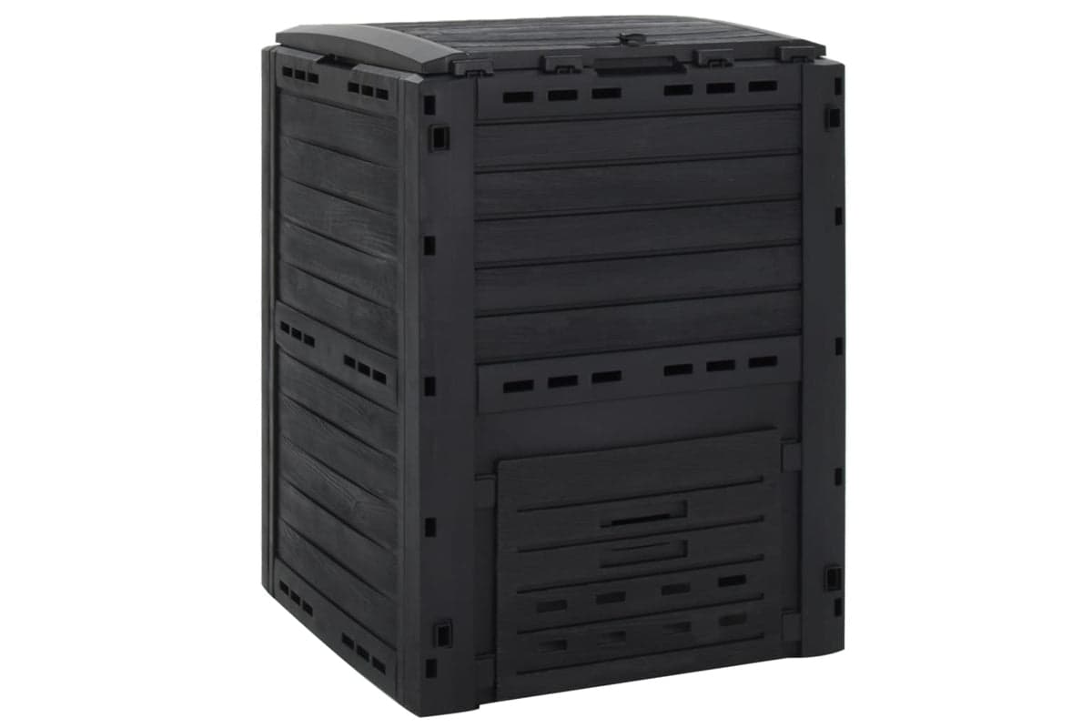 Vidaxl 152202 Garden Composter Black 280 L Polypropylene