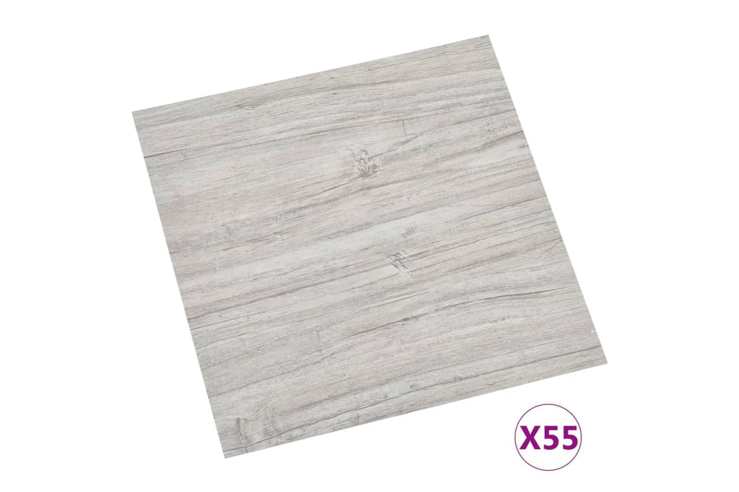 Vidaxl 324661 Self-adhesive Flooring Planks 55 Pcs Pvc 5.11