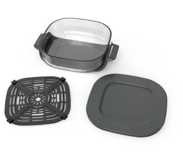 NINJA CleanCrisp 1077ZT101EUK 2.3 Litre Glassware & Lid