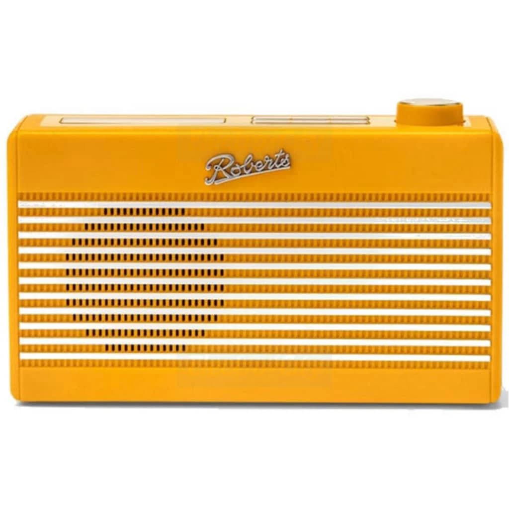 Roberts Rambler Mini Portable Radio with Bluetooth | Sunburst Yellow