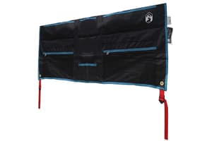 Vidaxl Storage Bag With Storage Black And Blue 98 X 47 Cm Oxford