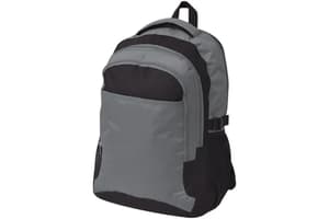 Vidaxl 91111 School Backpack 40 L Black And Grey