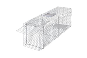 Vidaxl Galvanised Live Trap 100 Cm