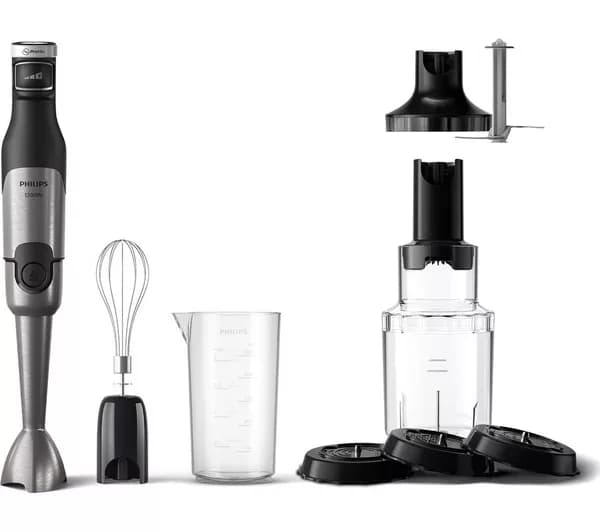 PHILIPS 5000 Series HR2684/00 Blender with Accessories - Black & Silver