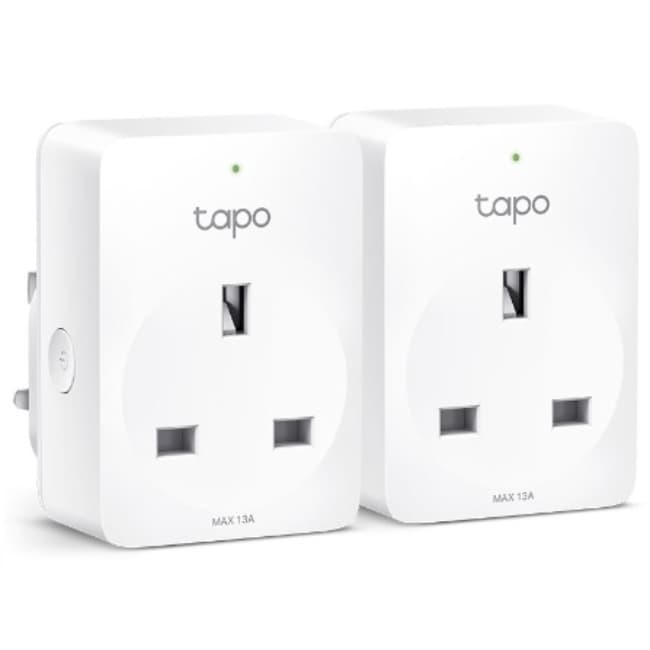 TP-Link Mini Smart Wi-Fi Socket - 2 Pack | Tapo P1002PK