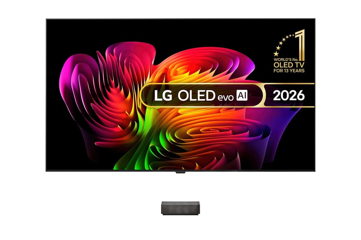 LG 77" OLED Evo AI W6 True Wireless 4K Wallpaper Smart TV (2026) | OLED77W69LA.AEI