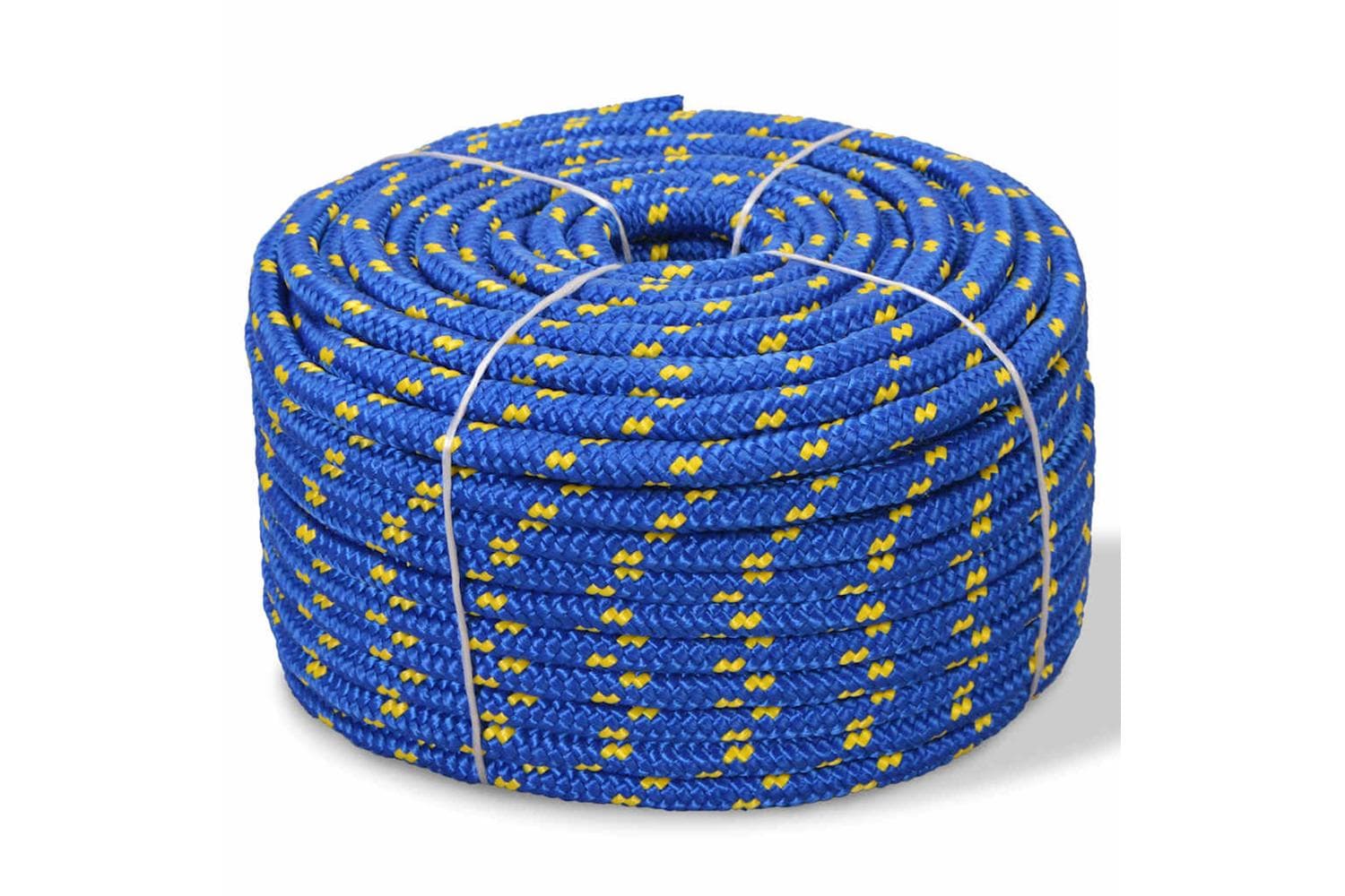 vidaXL 91294 Marine Rope Polypropylene 6mm 100 M Blue