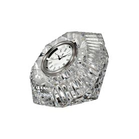 Lismore Diamond Clock 6cm 2.4in