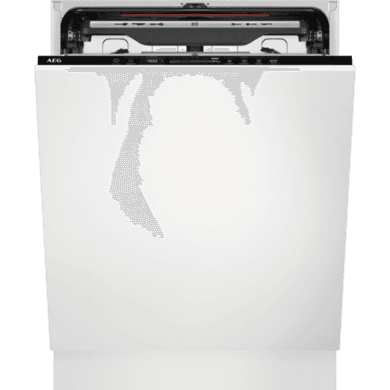 AEG 7000 GlassCare Integrated Dishwasher - C-Rated, Black control panel