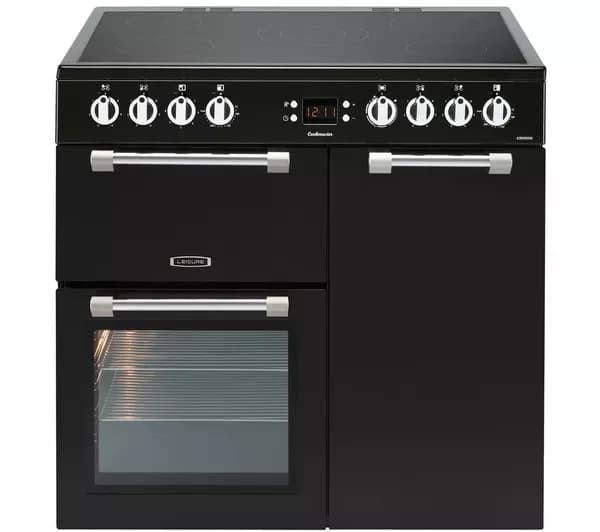 LEISURE Cookmaster CK90C230K Electric Ceramic Range Cooker - Black
