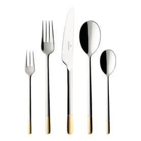 Ella 30-Piece Gold-Plated Cutlery Set
