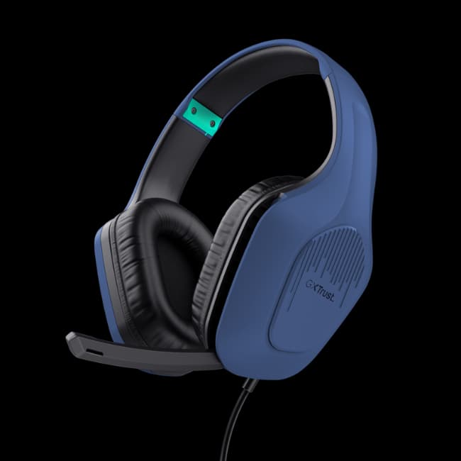 Trust GXT415 Zirox Gaming Headset - Blue | T24991
