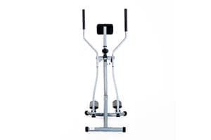 Homcom A90-137GY Air Walker with LCD for Home Gym | Silver/Black