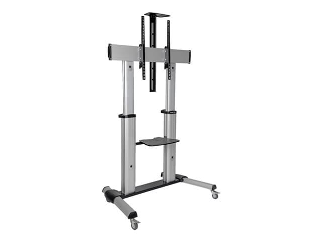 Eaton Tripp Lite Series Heavy-Duty Rolling TV Stand, Height Adjustable, 60"