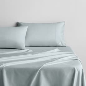 500 Thread Count Flat Sheet Seaglass