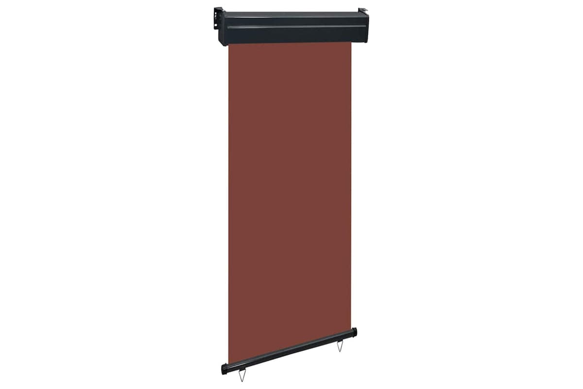 vidaXL Balcony Side Awning 85x250cm Brown