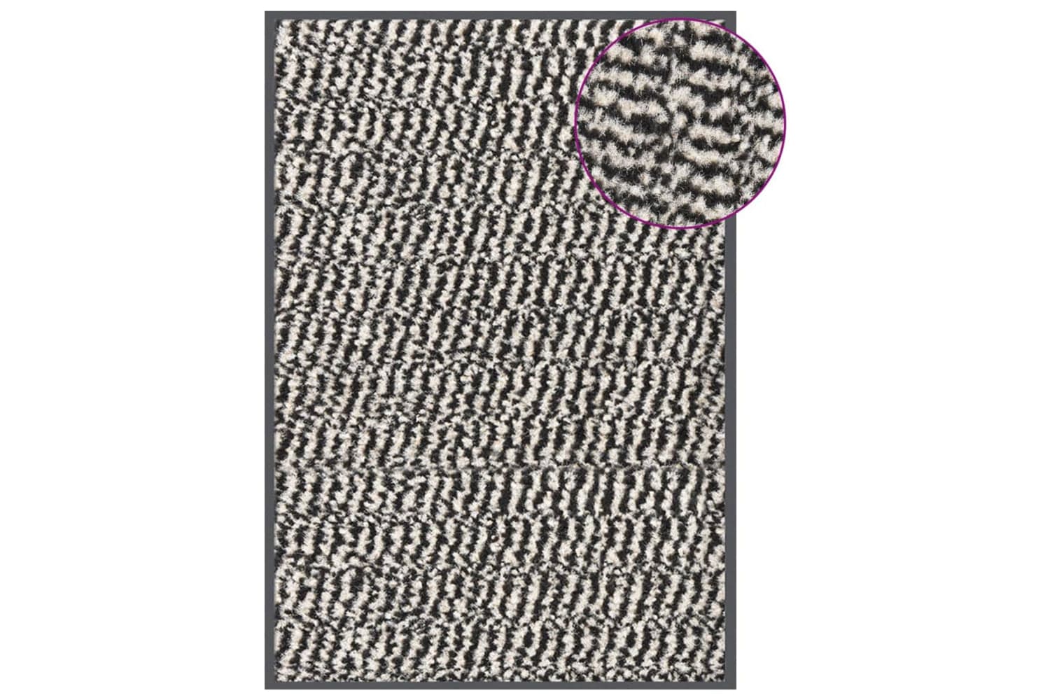 vidaXL 326943 Doormat Tufted 40x60cm Light Brown