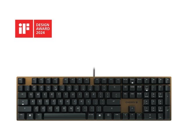 Cherry - KC 200 MX - keyboard - QWERTY - US with Euro symbol - black Input Device