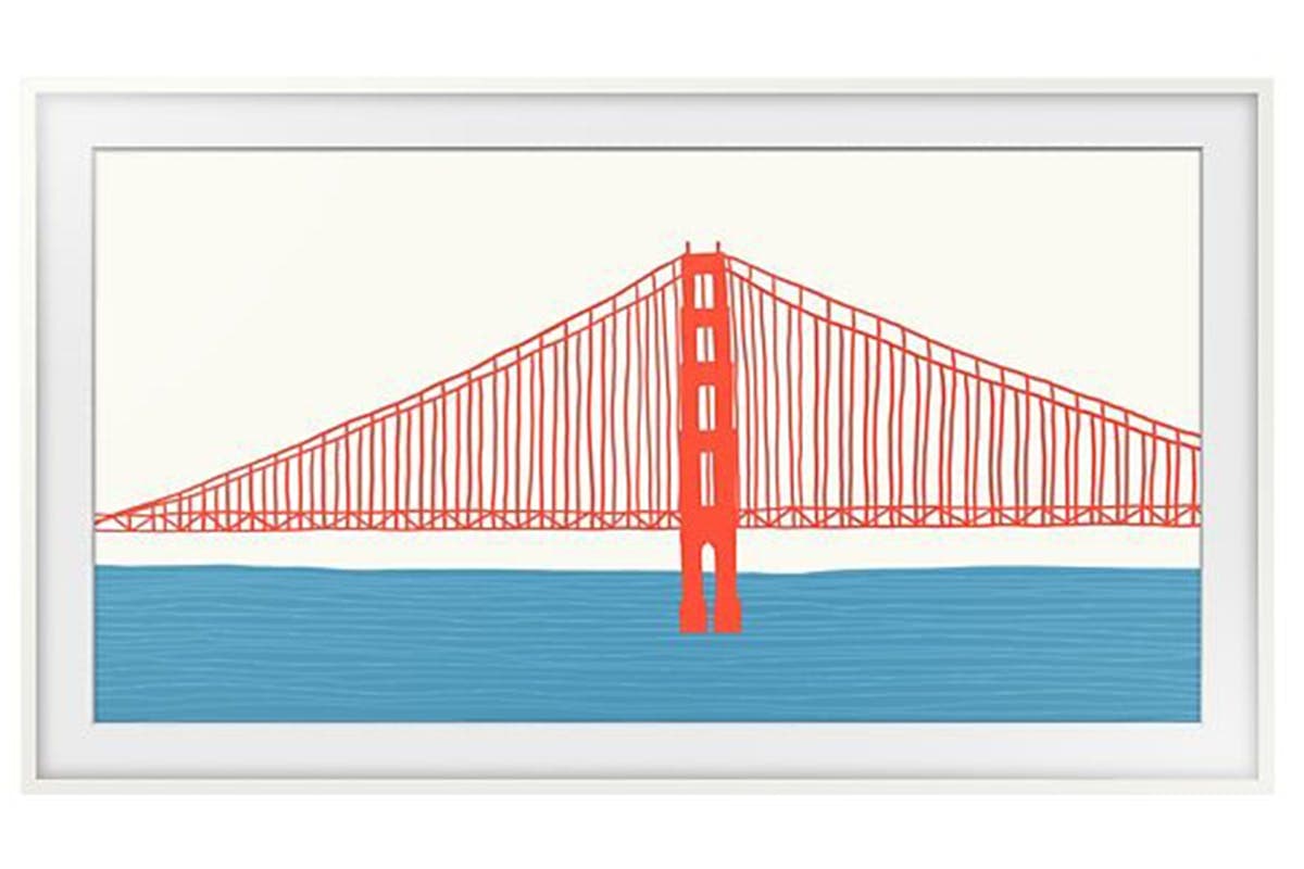 Samsung 43" Customizable Bezel Frame (2021) | VG-SCFA43WTBXC