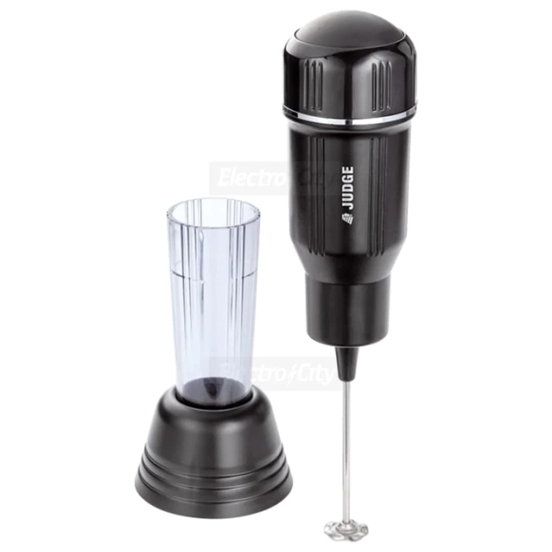 Judge Kitchen Milk Frother with Non-Drip Stand | Stainless Steel