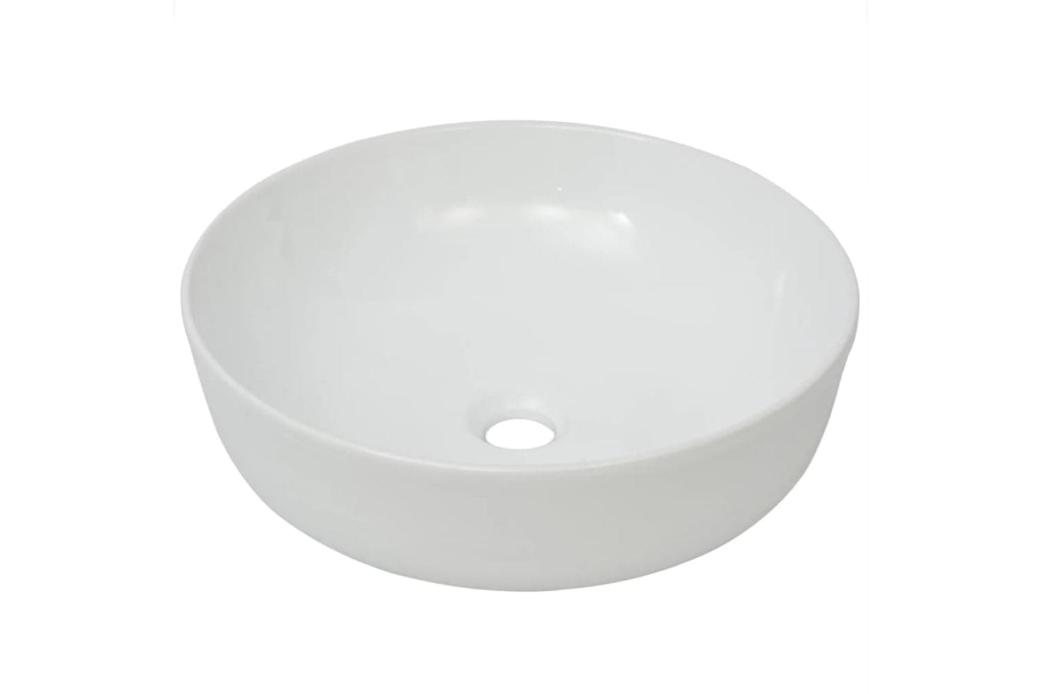 Vidaxl Basin Round Ceramic