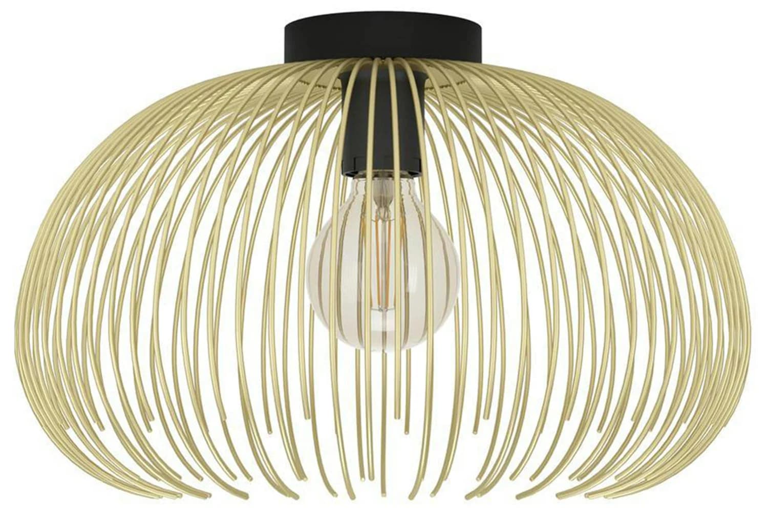 Eglo | Venezuela Spherical Ceiling Light | Gold/Black