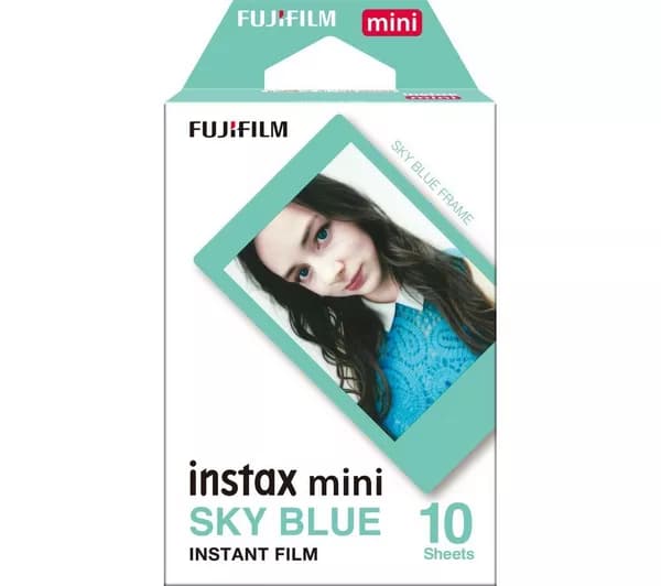 INSTAX Mini Blue Frame Instant Film- 10 Shot Pack