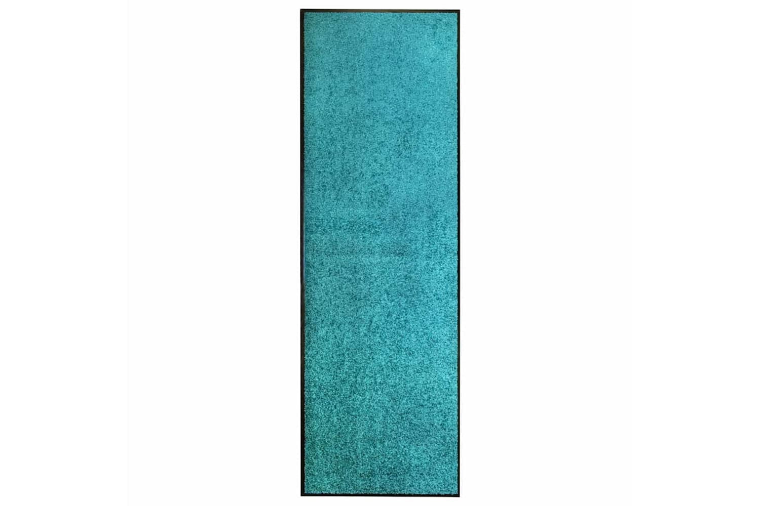 vidaXL 323459 Doormat Washable Cyan 60x180cm