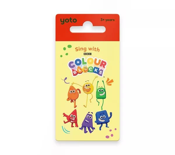 YOTO Sing with Colourblocks Audio Card