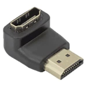 Sbox HDMI Female To HDMI Male 90° Adapter - Black | AD.HDMI-F/M-90/R