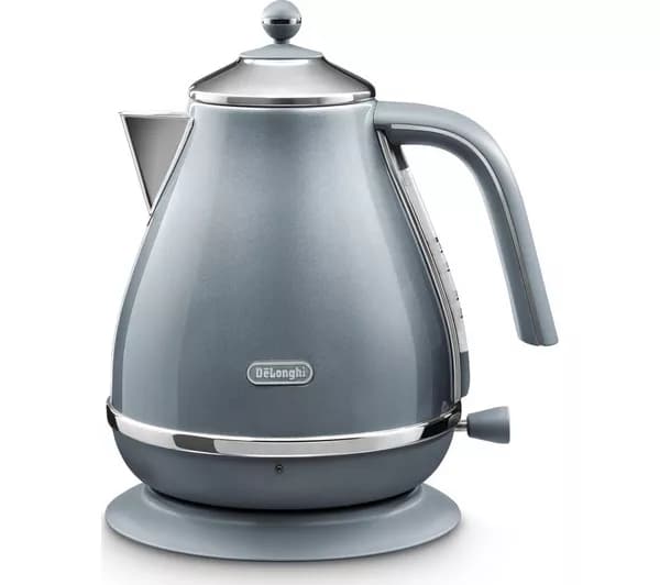 DELONGHI Icona Metallics KBOT3001.AZ Jug Kettle - Blue