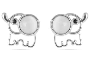 Luxenter Keelel Earrings | Gold Statement Studs