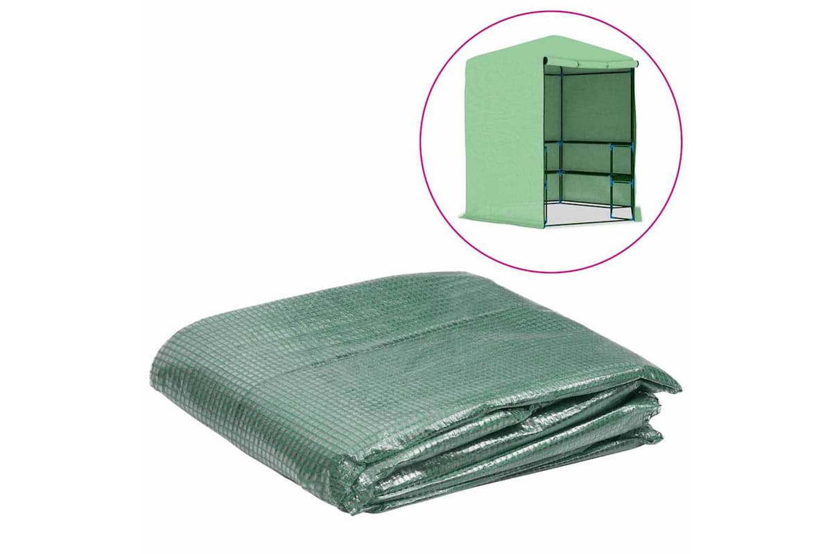 Vidaxl 316450 Greenhouse Replacement Cover 255x255x194 Cm Green