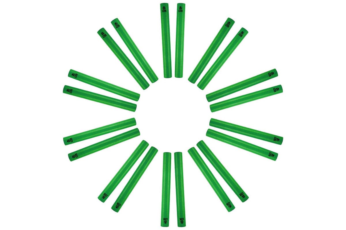 A-star Claves - Green - 10 Pairs