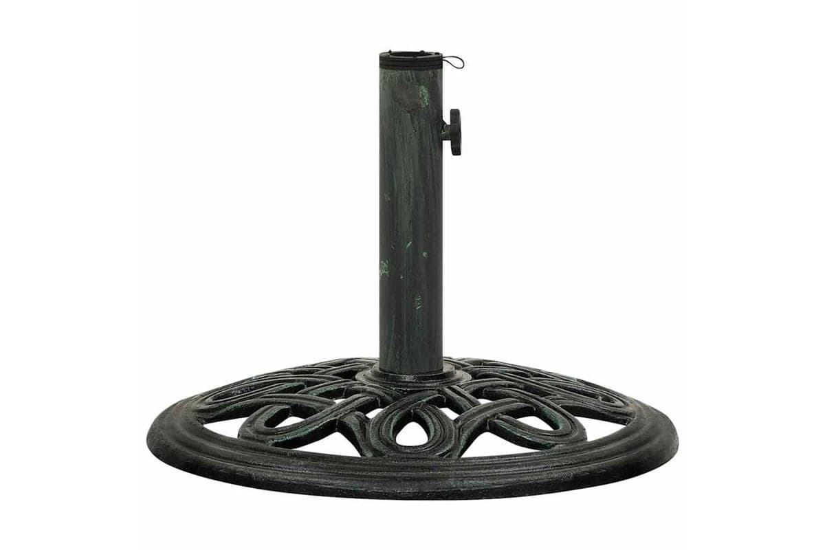 vidaXL 317765 Umbrella Base Green 40x40x32cm Cast Iron