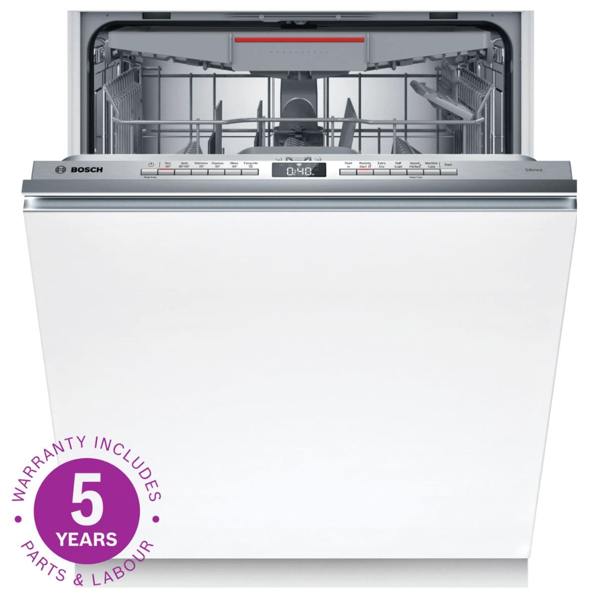Bosch SMV4HVX00G, 14 Place, WiFi Connected Integrated Dishwasher