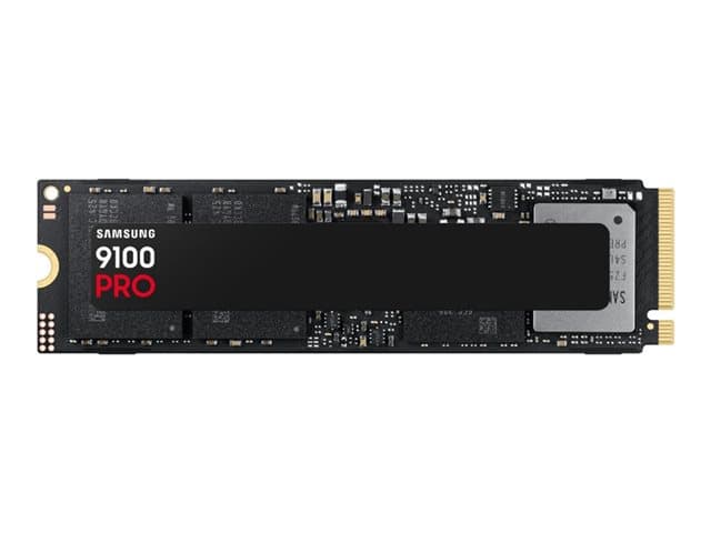 SAMSUNG - 9100 PRO MZ-VAP8T0 - SSD - encrypted - 8 TB - internal - M.2 2280 - PCI Express 5.0 x4 (NVMe) - 256-bit AES - TCG Opal Encryption 2.0 - black
