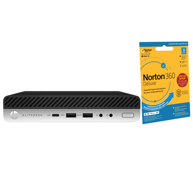 Refurbished HP EliteDesk 800 G5 Intel Core i5 9th gen 16GB RAM 256GB SSD Windows 11 Pro Mini Desktop PC