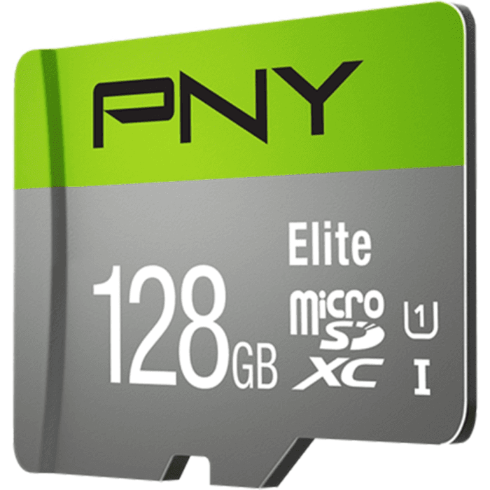 PNY PSDU128V11100ELGE, 128GB, MicroSDXC Memory Card