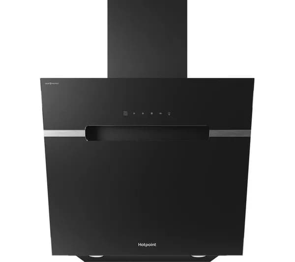 HOTPOINT DropProtect PHVS 61F LT DP K Chimney Cooker Hood - Black