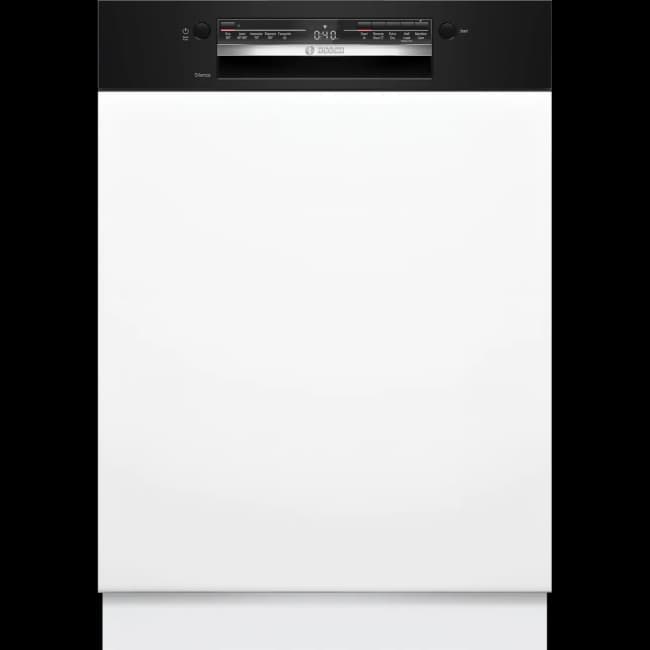 Bosch Series 2 Semi-Integrated Dishwasher - White/Black | SMI2HTB02G