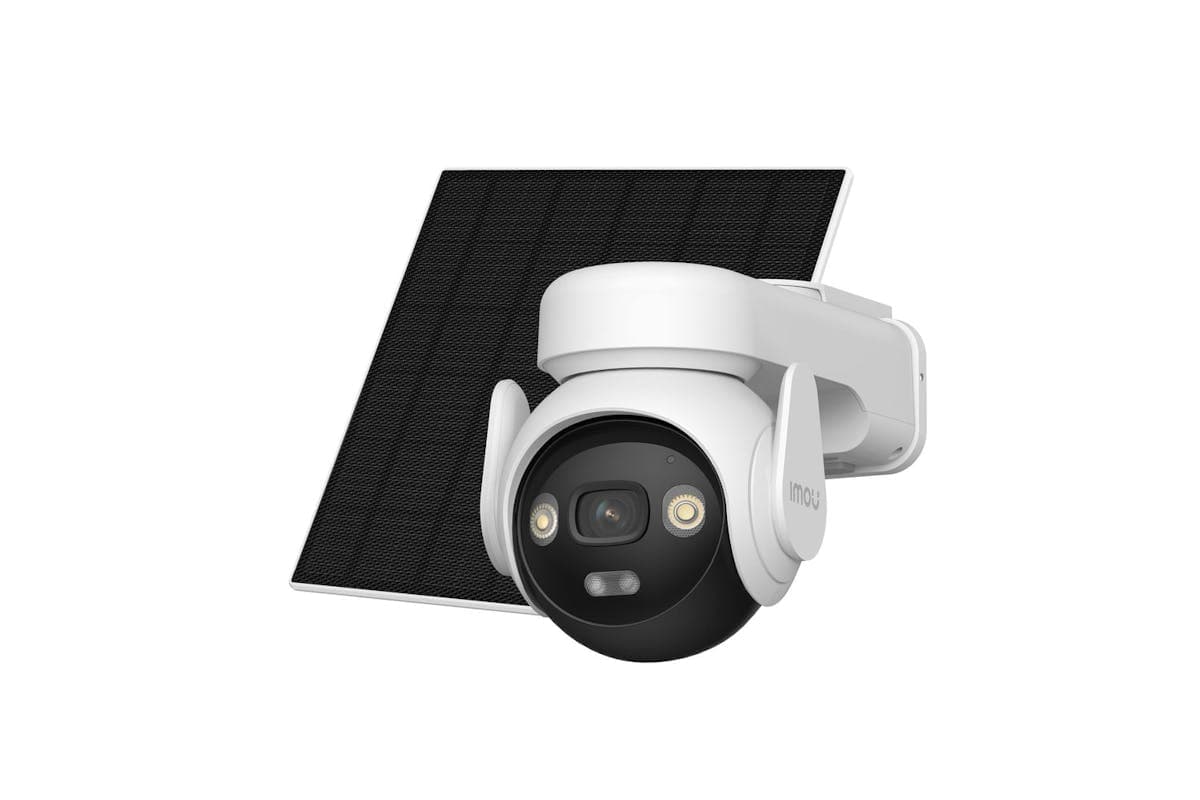 Imou AOV PT 4G Kit 3K 5MP WiFi Rechargeable Battery Security Camera with Solar Panel