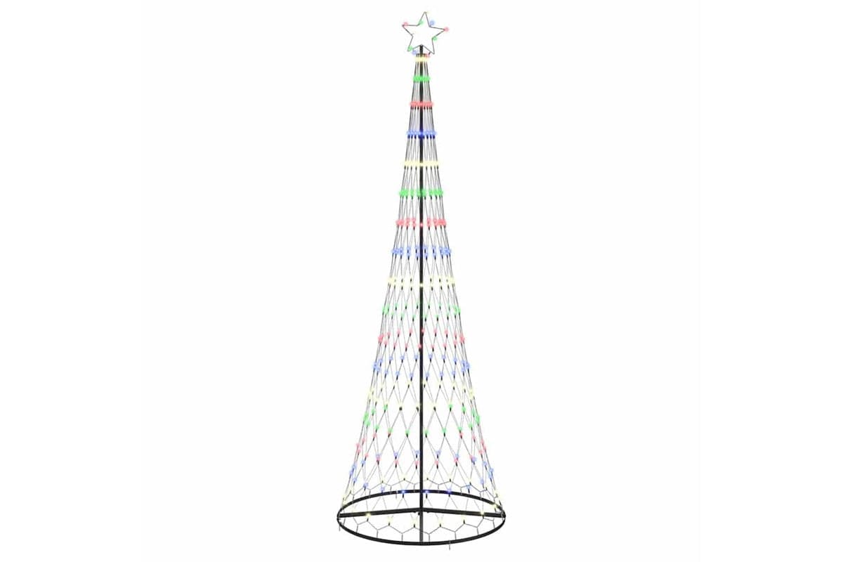 Vidaxl Led Christmas Tree Multicolour 1005 X 1005 X 3025 Cm Metal