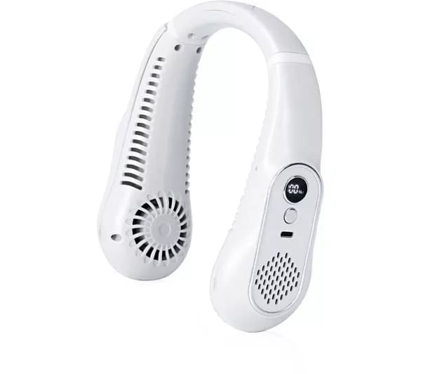 STATUS Rechargeable Neck Fan - White