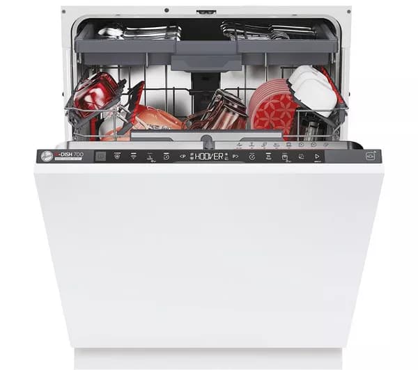 HOOVER HI6C4S1PTA-80 Full-size Fully Integrated WiFi-enabled Dishwasher